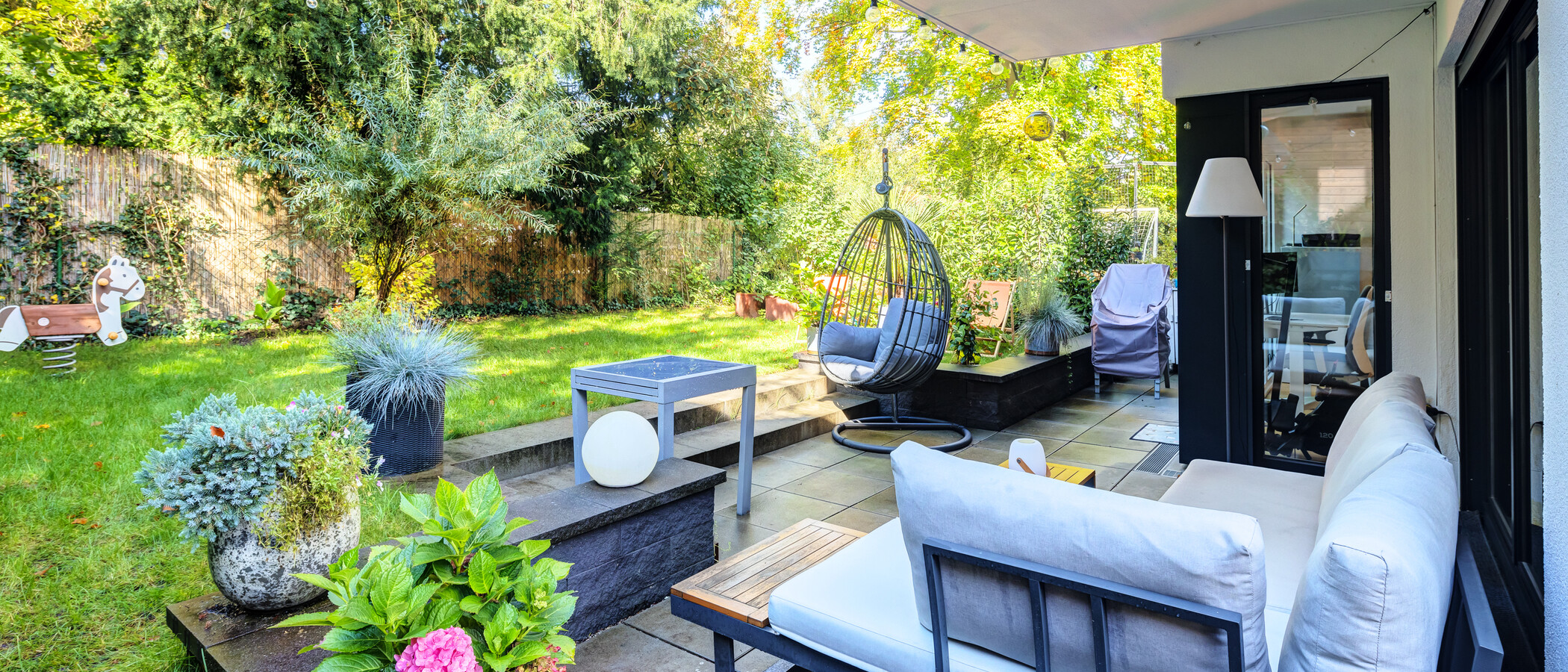 Gartenwohnung München Solln 04 Garten 14197