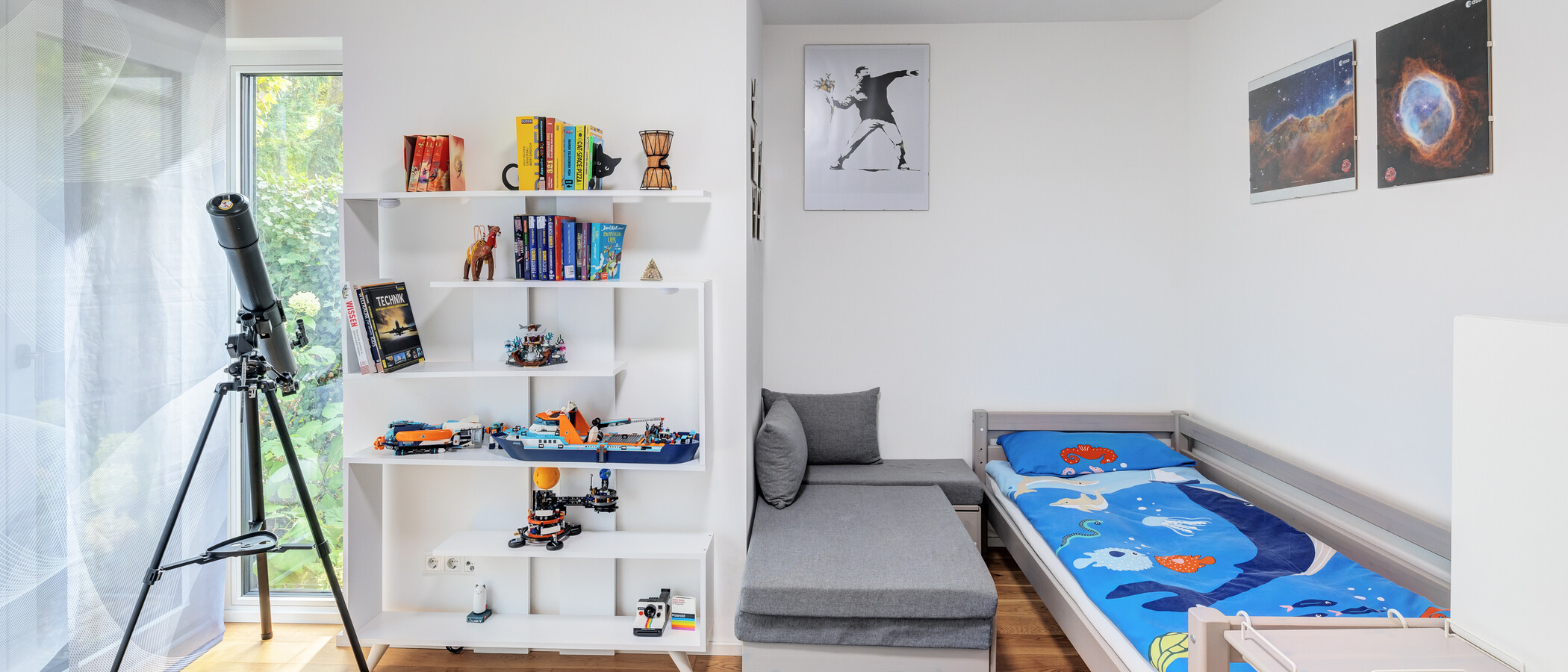 Gartenwohnung München Solln 01 2. Schlafzimmer	 14197
