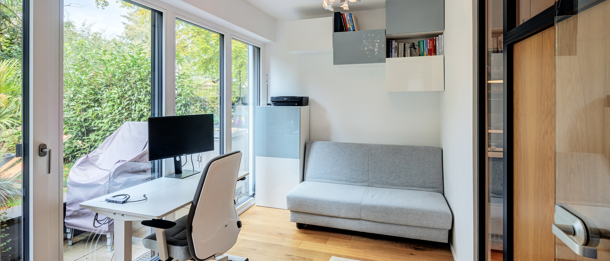 Gartenwohnung München Solln 01 Arbeits-/Gästezimmer 14197