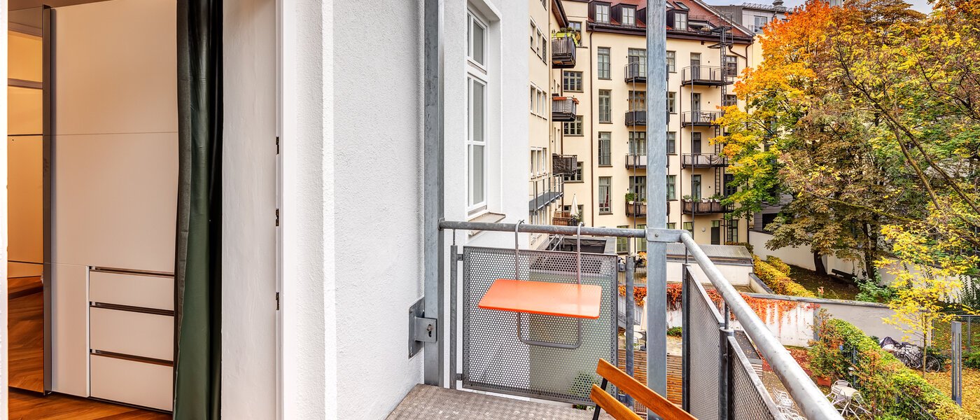 Wohnung München Maxvorstadt - Museumsviertel 03 Balkon 14203