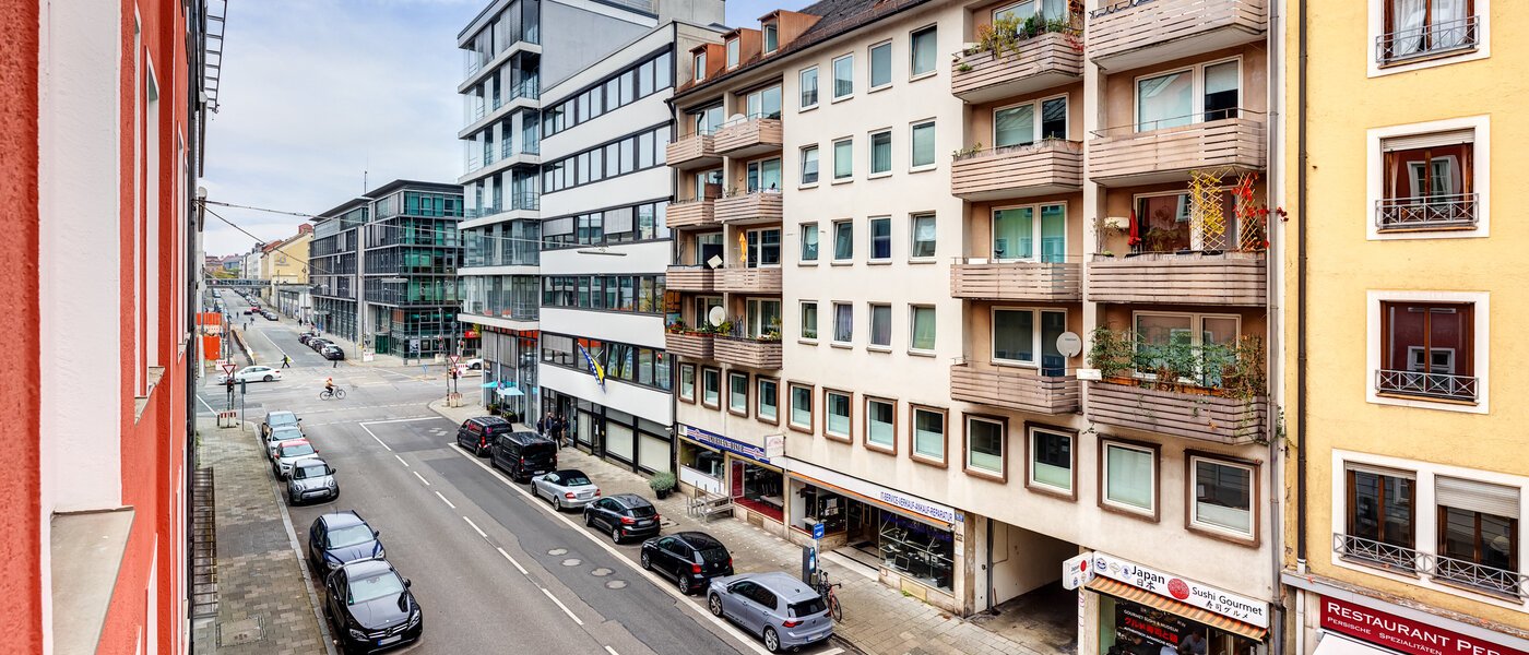 Wohnung München Maxvorstadt - Museumsviertel 03 Aussicht 14203