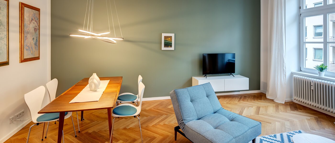 Wohnung München Maxvorstadt - Museumsviertel 02 Wohnbereich 14203