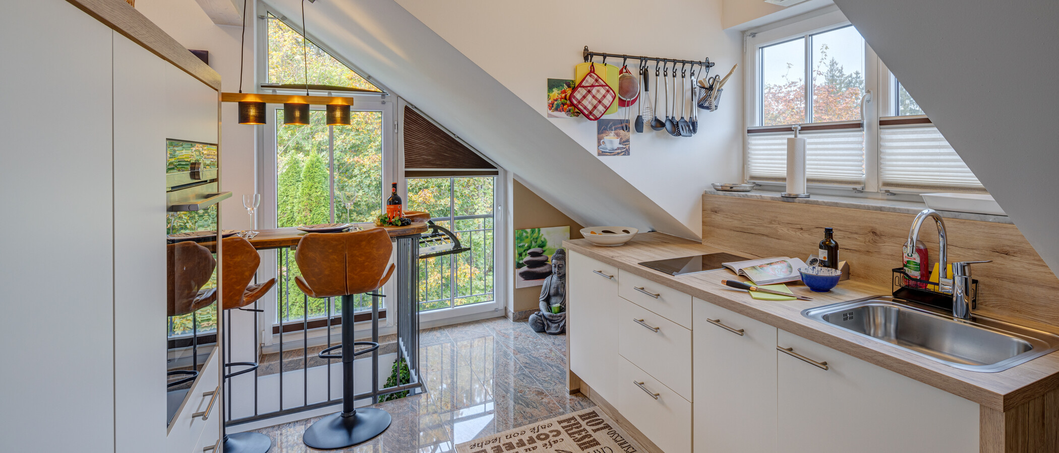 Dachgeschosswohnung München Waldperlach 01 Küche 14206