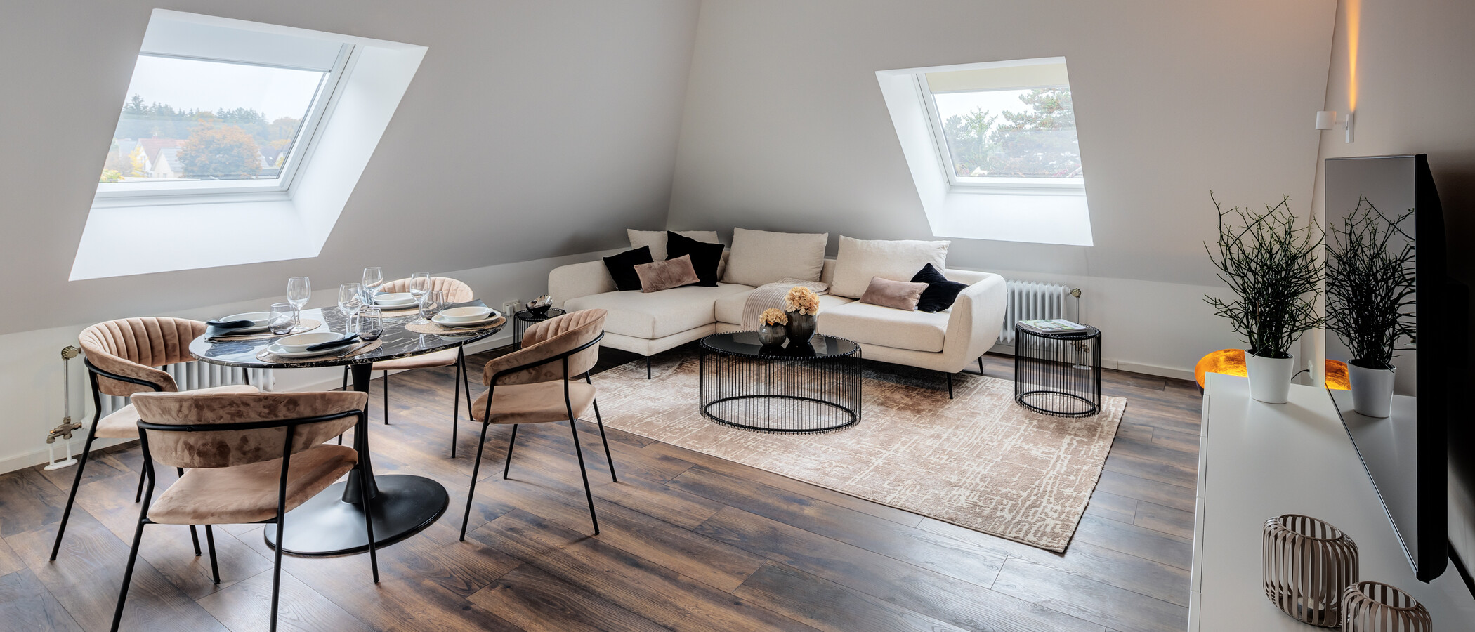 Dachterrassenwohnung München Großhadern 01 Wohnbereich 14211