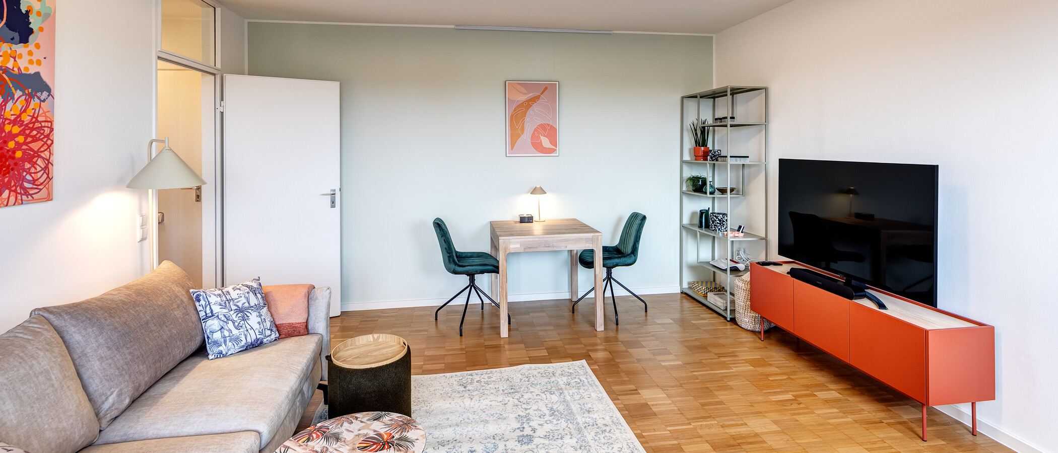 Wohnung München Schwabing (rechts der Leopoldstraße) 04 Wohnzimmer 14213