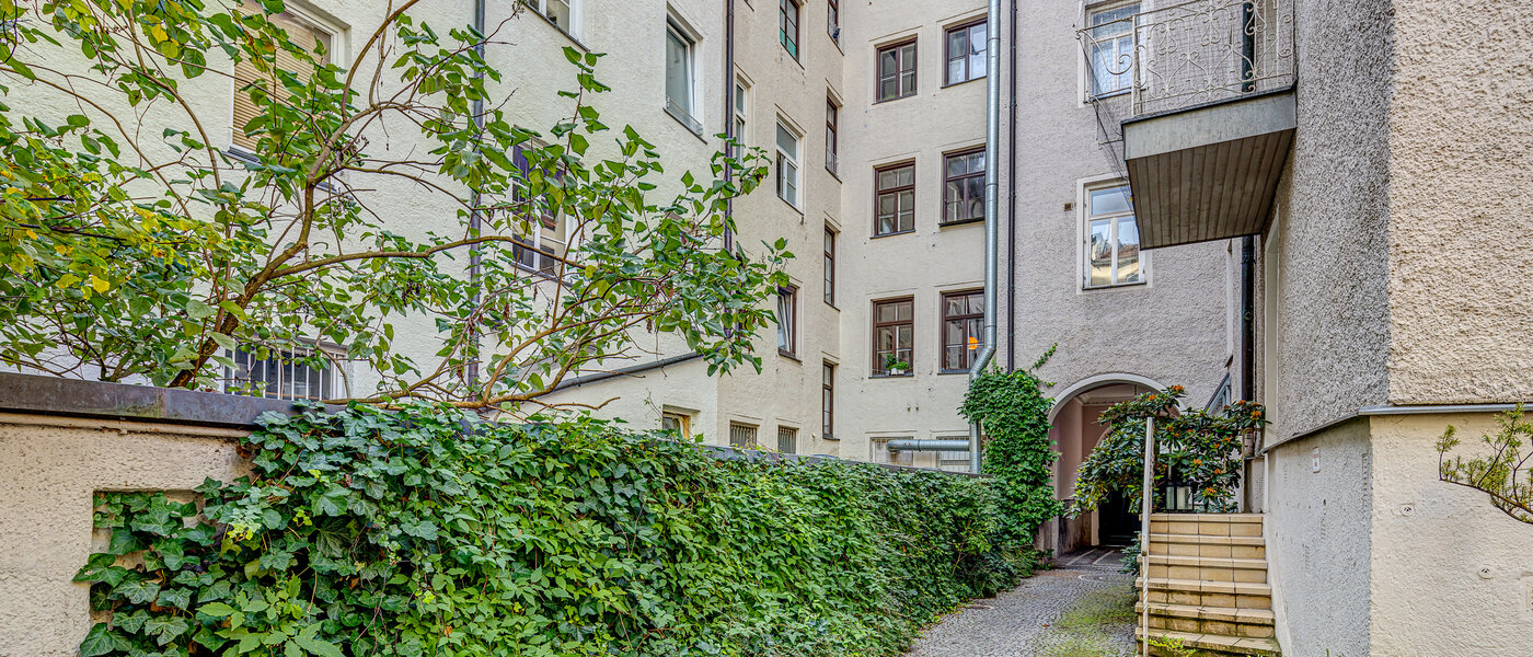 Wohnung München Lehel 01 Innenhof 14214