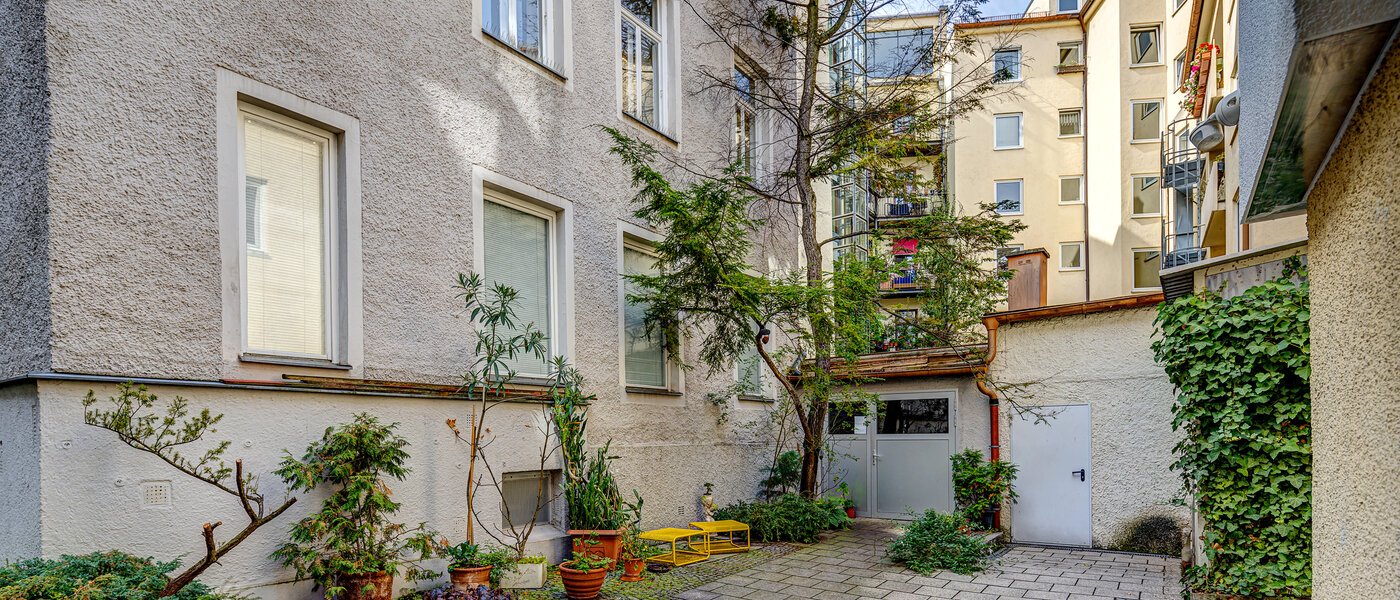 Wohnung München Lehel 02 Innenhof 14214