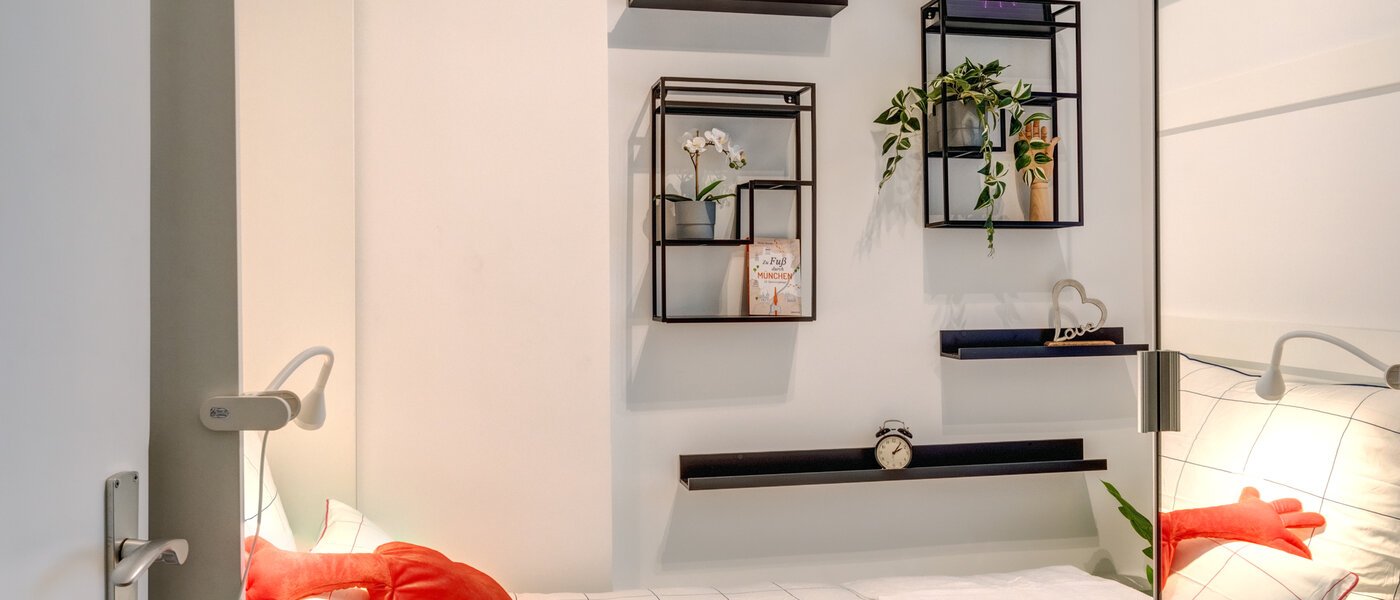 Wohnung München Lehel 01 2. Schlafzimmer	 14214