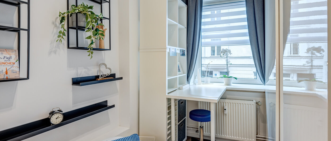 Wohnung München Lehel 02 2. Schlafzimmer	 14214