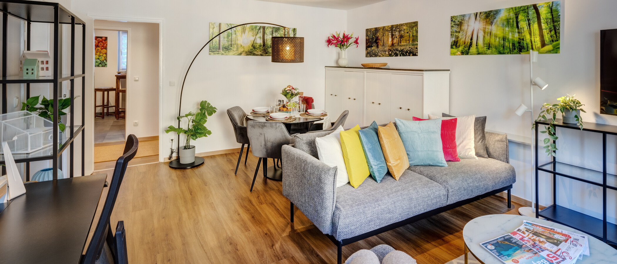 Wohnung München Lehel 01 Wohnbereich 14236