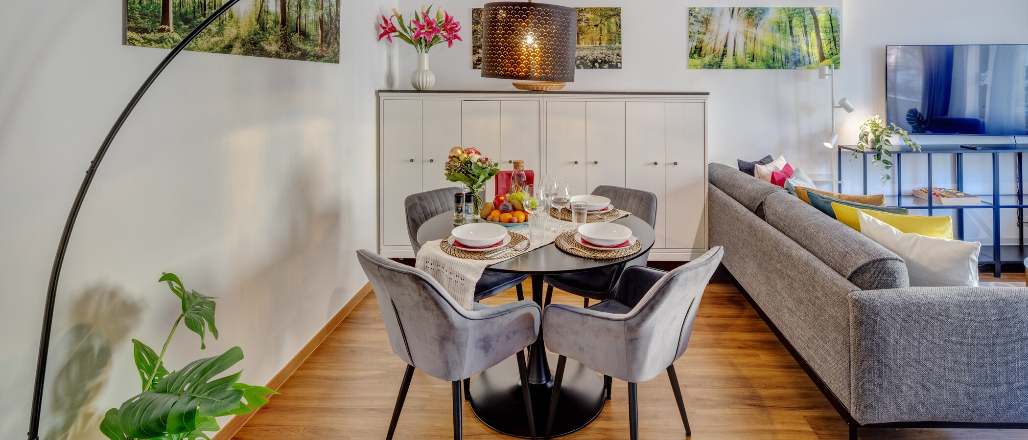 Wohnung München Lehel 02 Wohnbereich 14236