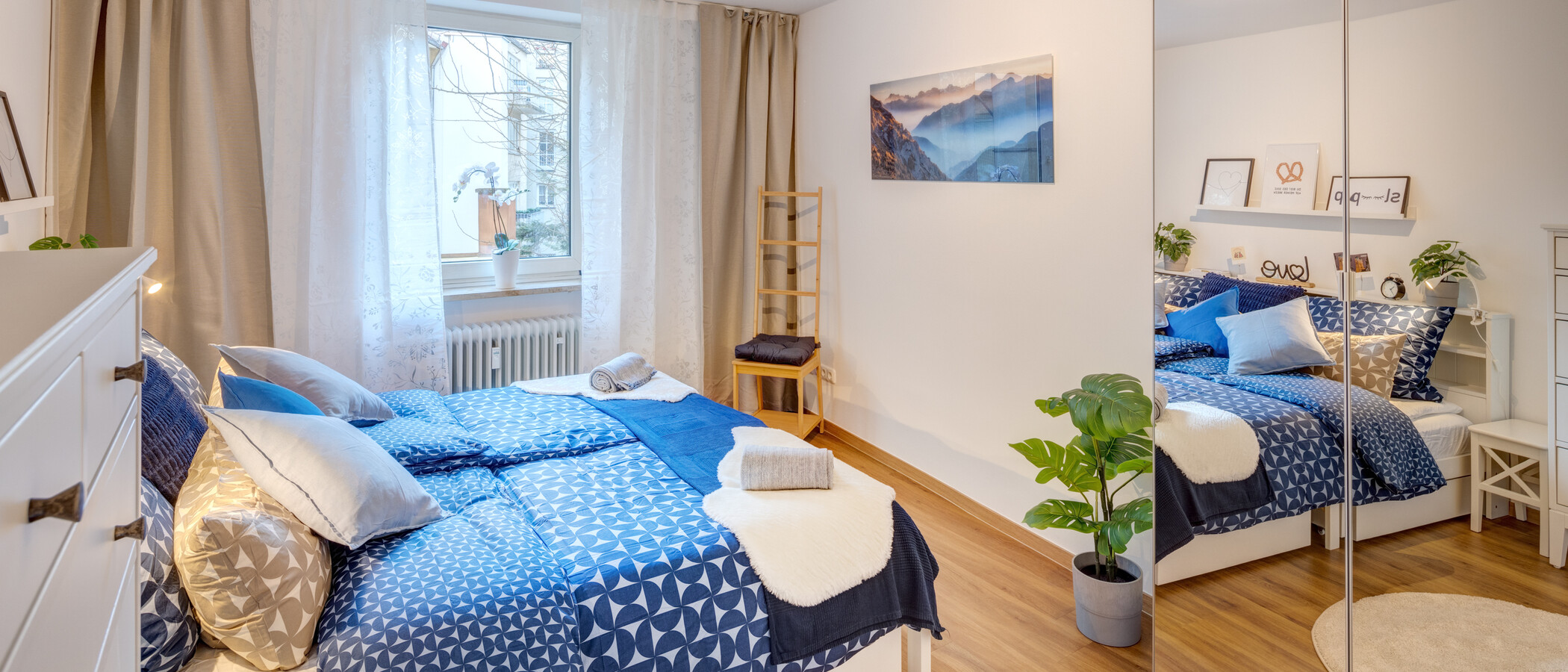 Wohnung München Lehel 01 1. Schlafzimmer 14236