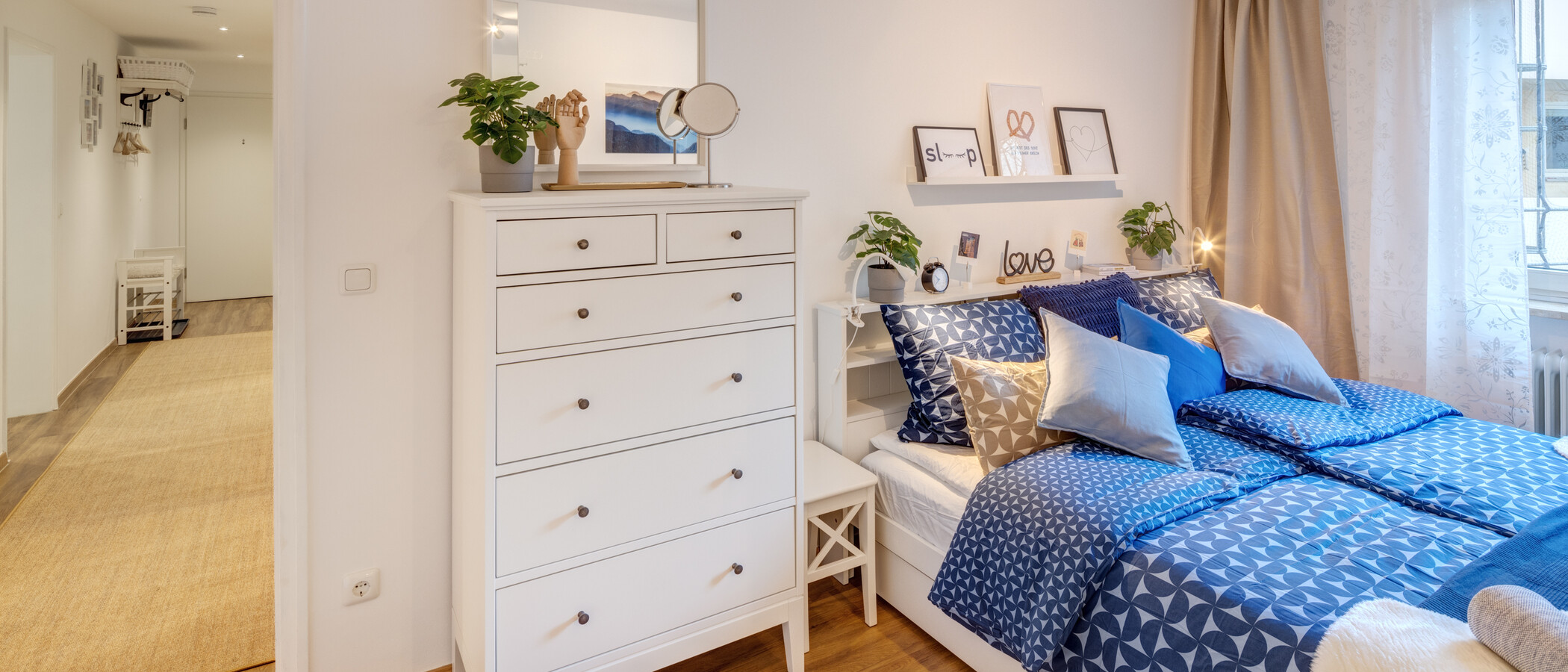 Wohnung München Lehel 03 1. Schlafzimmer 14236