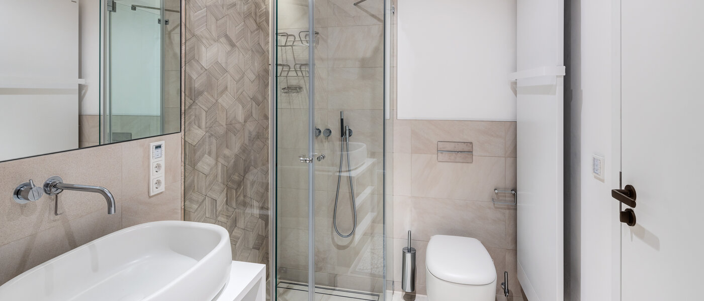 Penthousewohnung München Au 03 2. Badezimmer 14243