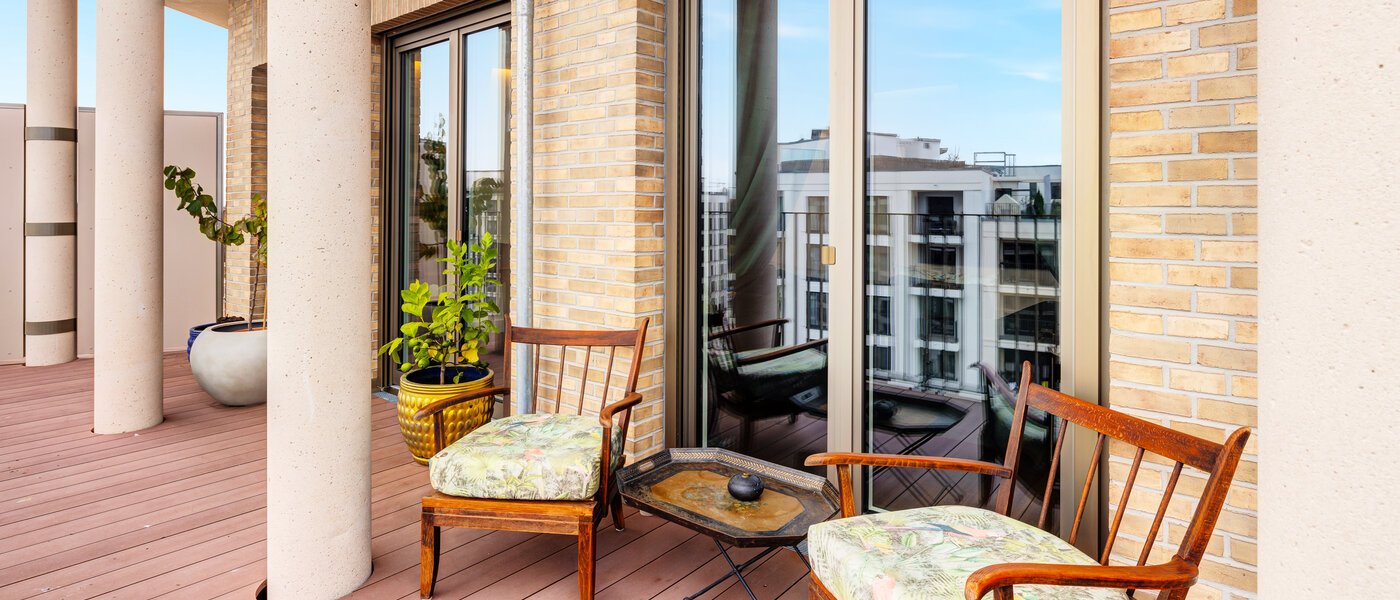 Penthousewohnung München Au 02 Loggia 14243