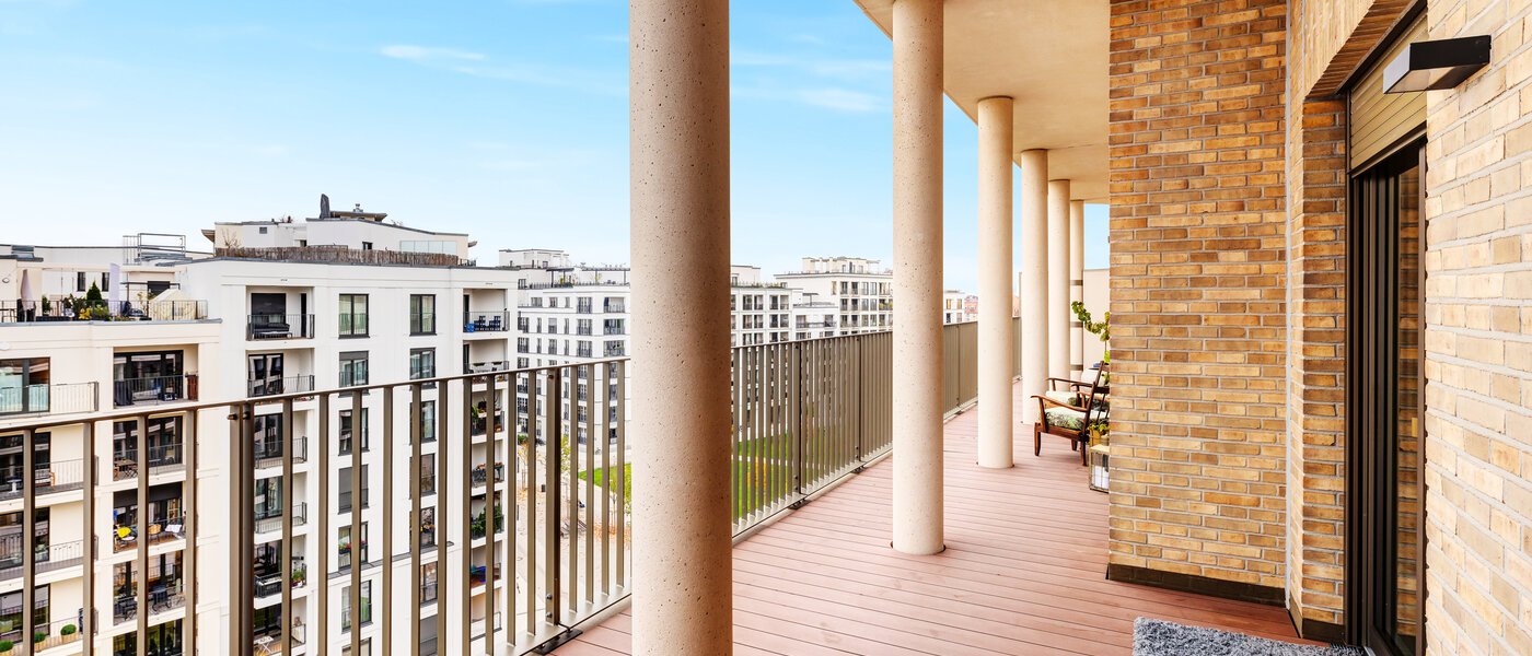 Penthousewohnung München Au 03 Loggia 14243