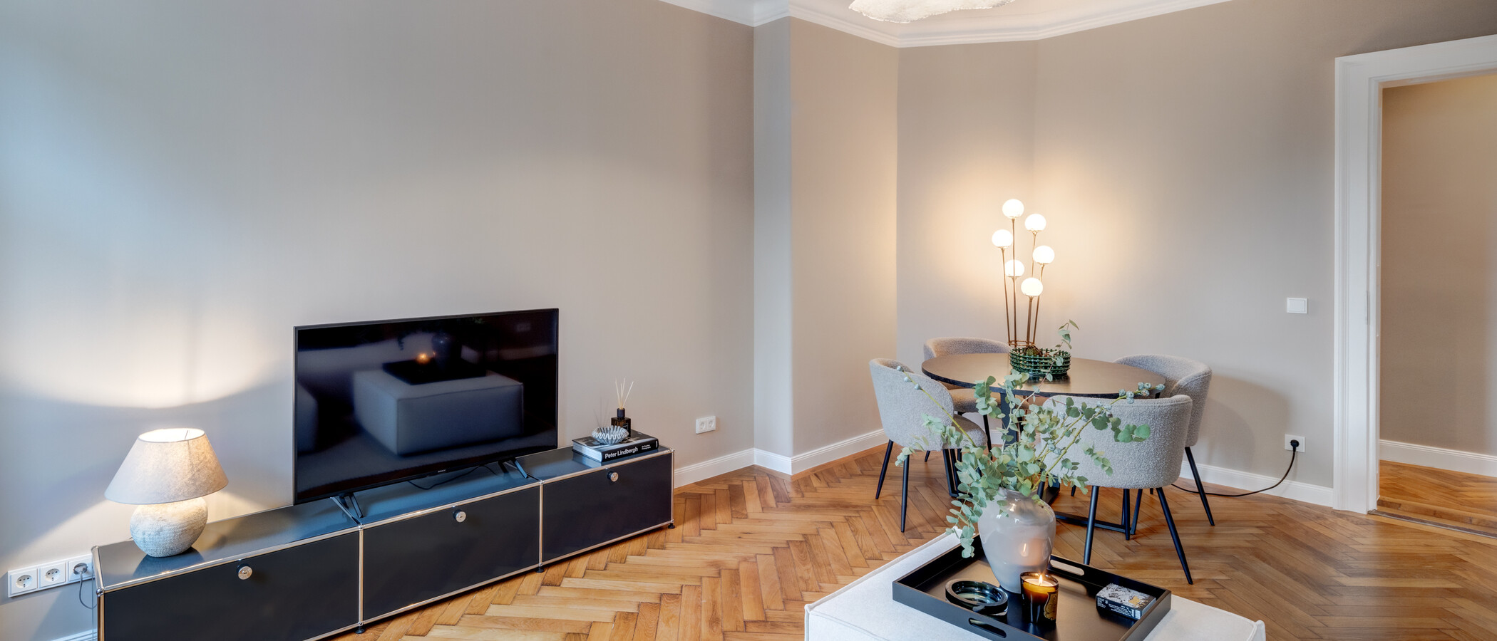 Wohnung München Lehel 04 Wohnbereich 14254