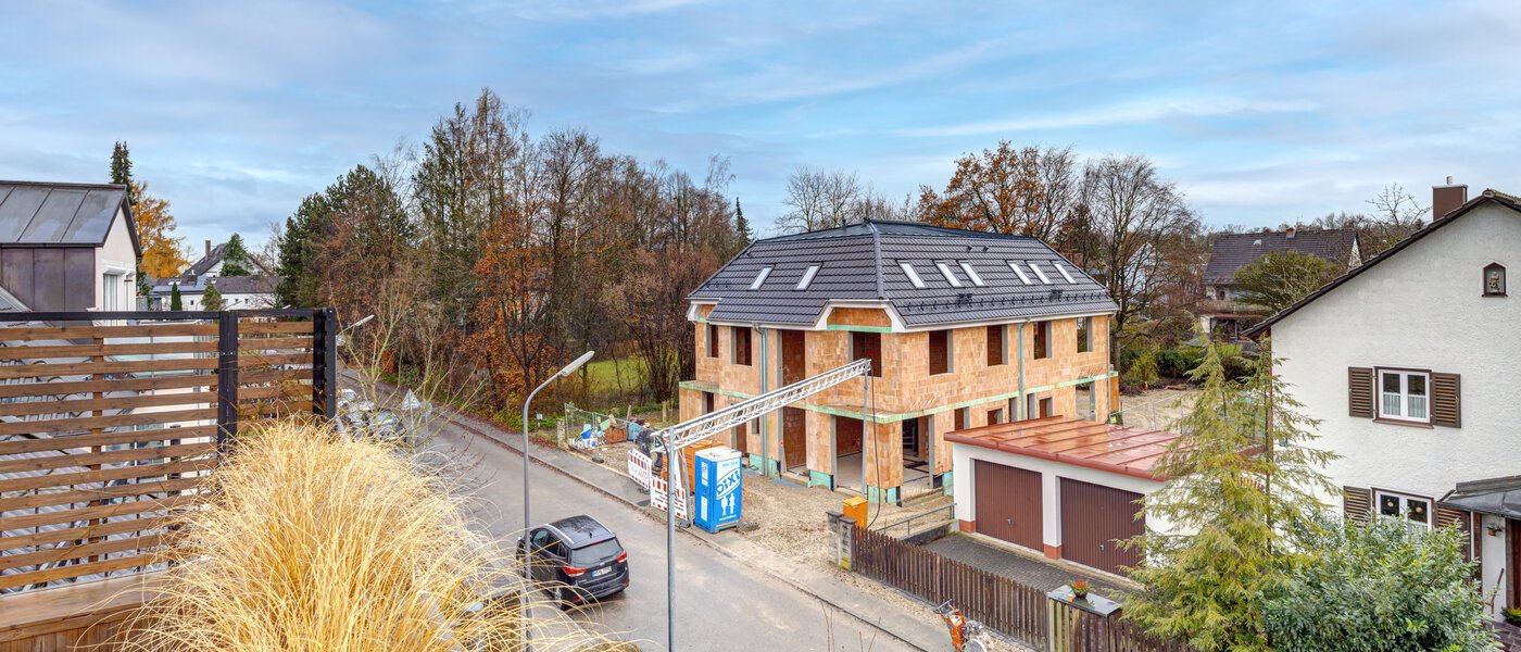 Dachgeschosswohnung München Fasangarten 02 Aussicht 14268