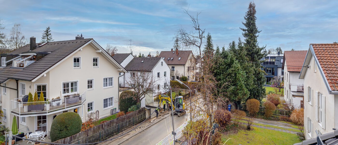 Dachgeschosswohnung München Fasangarten 03 Aussicht 14268