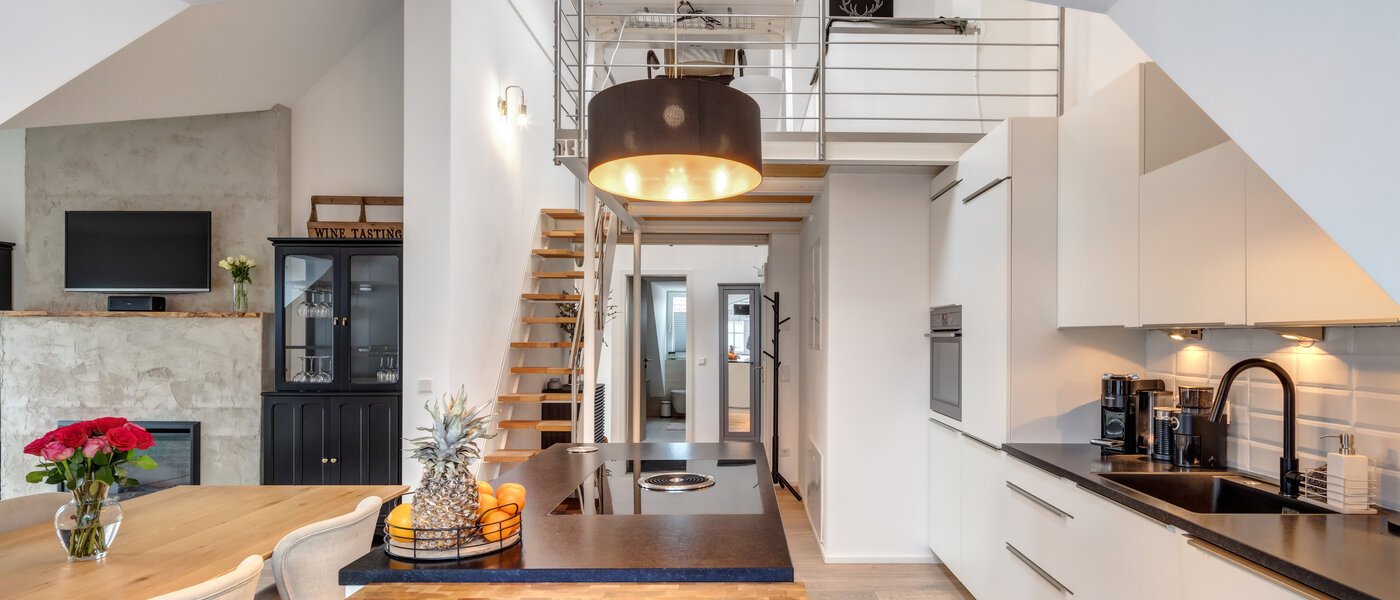 Dachgeschosswohnung München Fasangarten 01 Wohnbereich 14268