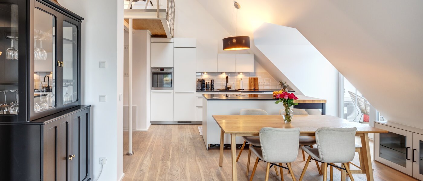 Dachgeschosswohnung München Fasangarten 02 Wohnbereich 14268