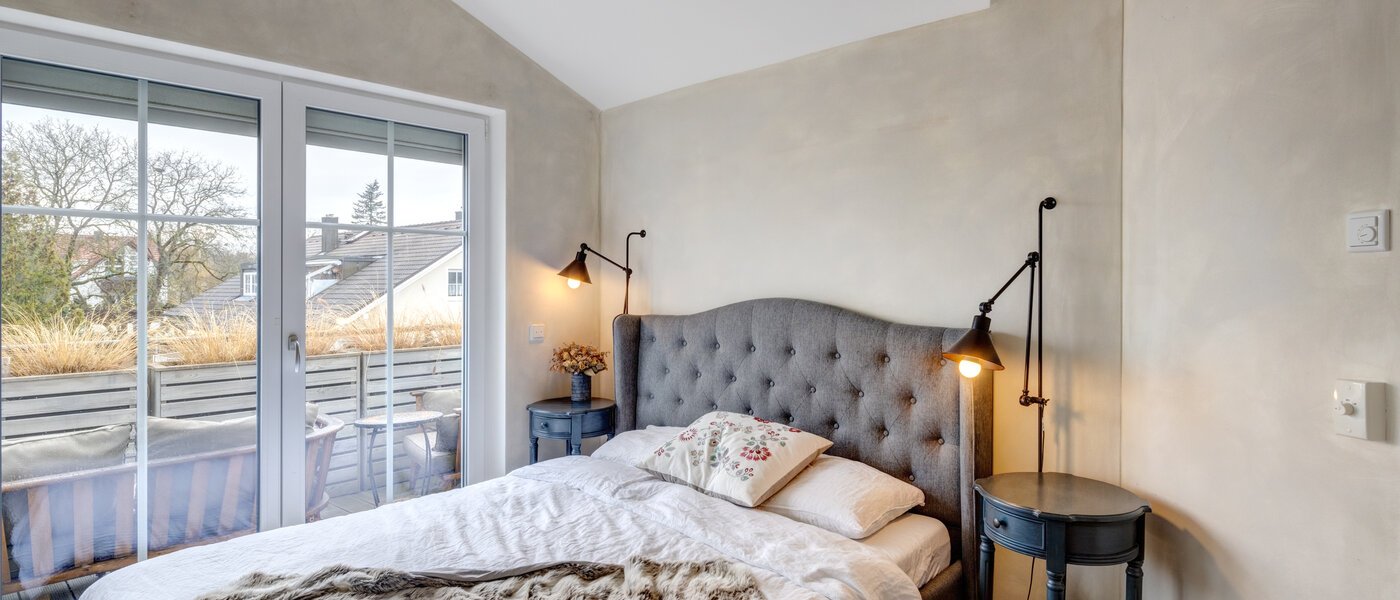 Dachgeschosswohnung München Fasangarten 02 1. Schlafzimmer 14268