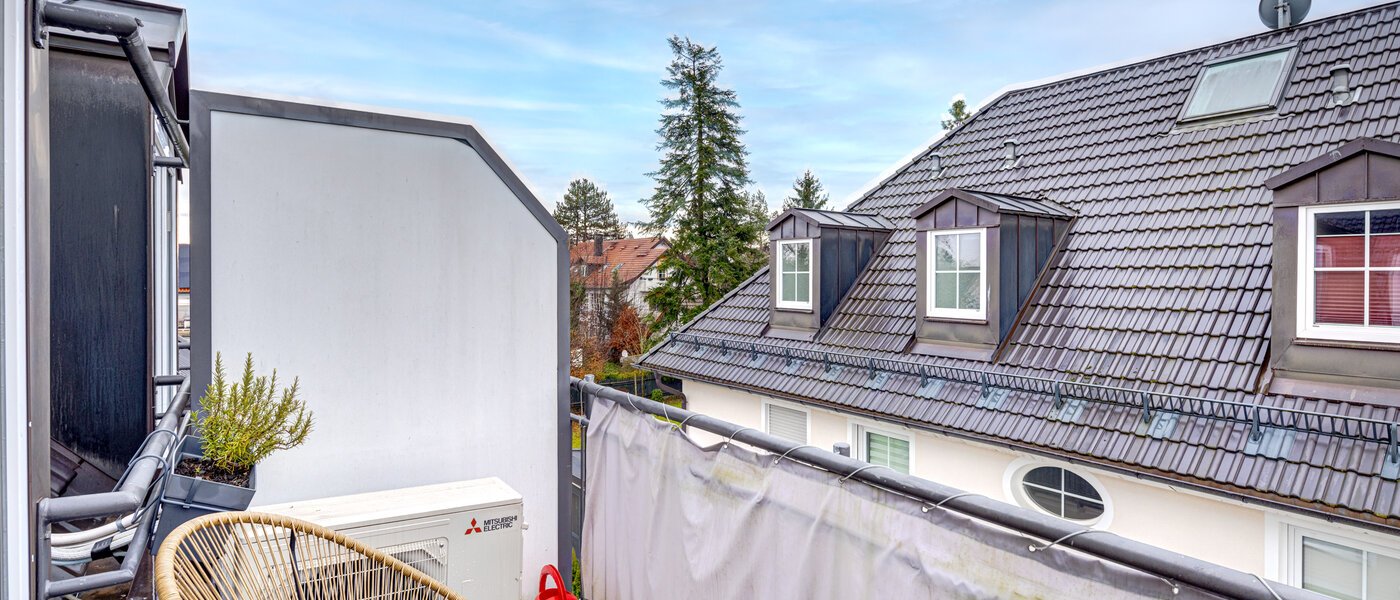 Dachgeschosswohnung München Fasangarten 01 2. Balkon 14268