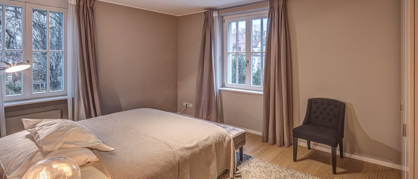 Wohnung München Altbogenhausen 02 2. Schlafzimmer	 14277