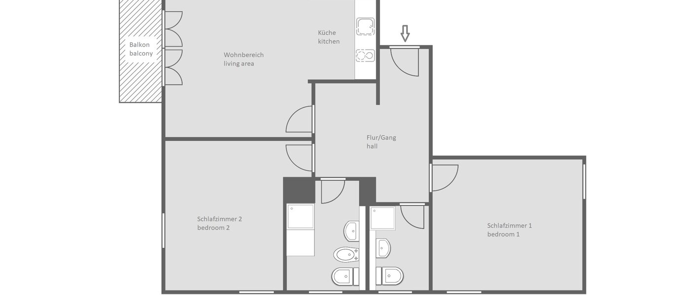 Wohnung München Altbogenhausen 01 Grundriss 14277