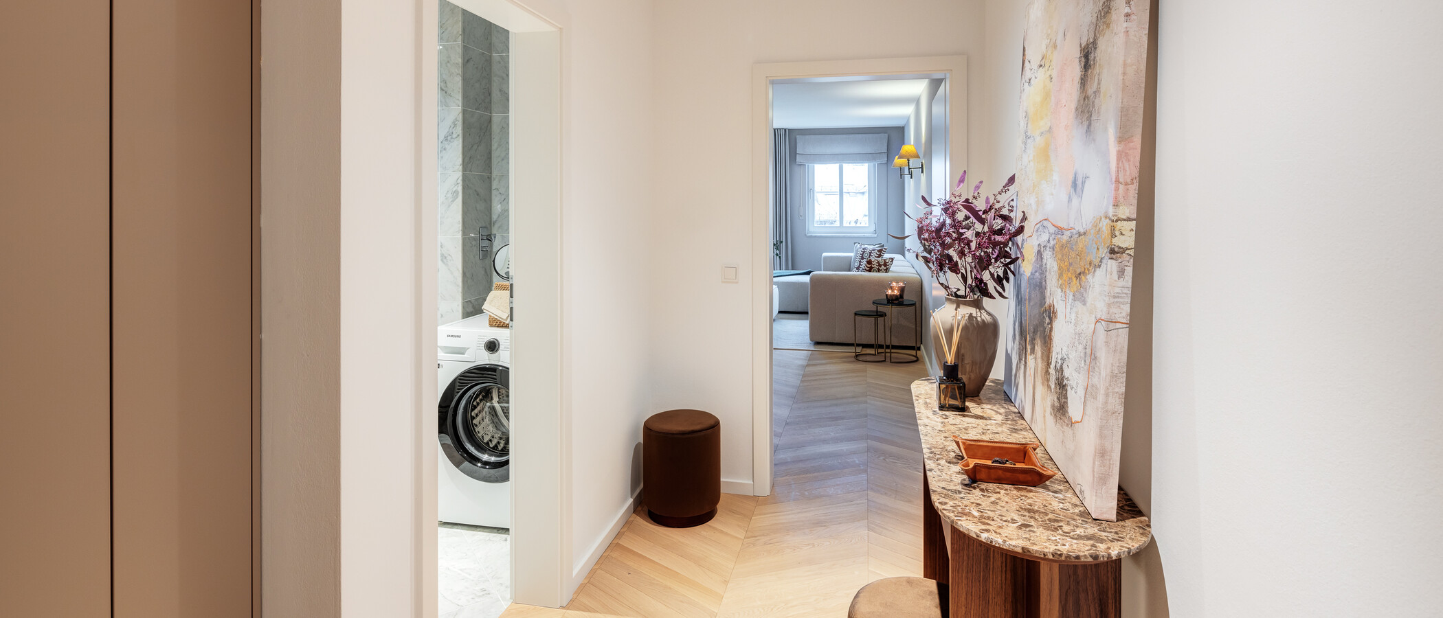Dachgeschosswohnung München Lehel 01 Flur/Gang 14280
