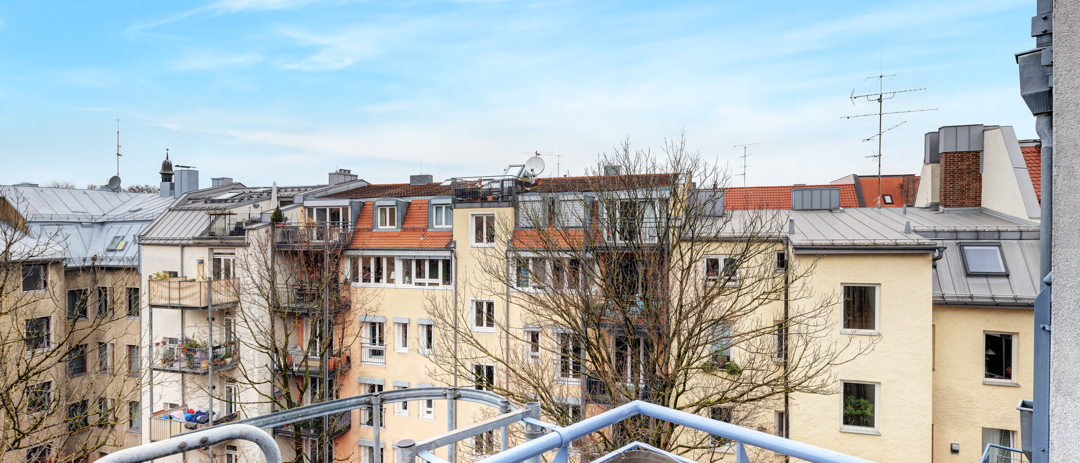 Dachgeschosswohnung München Lehel 02 Aussicht 14280