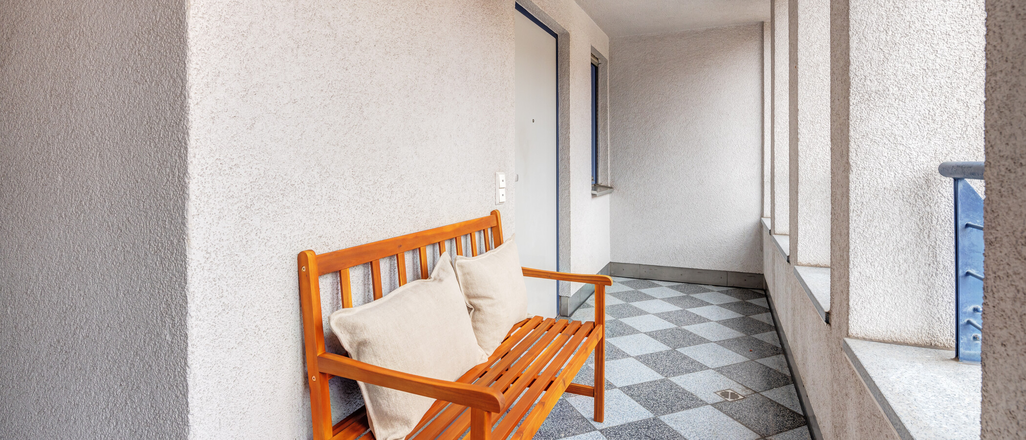 Dachgeschosswohnung München Lehel 02 Loggia 14280
