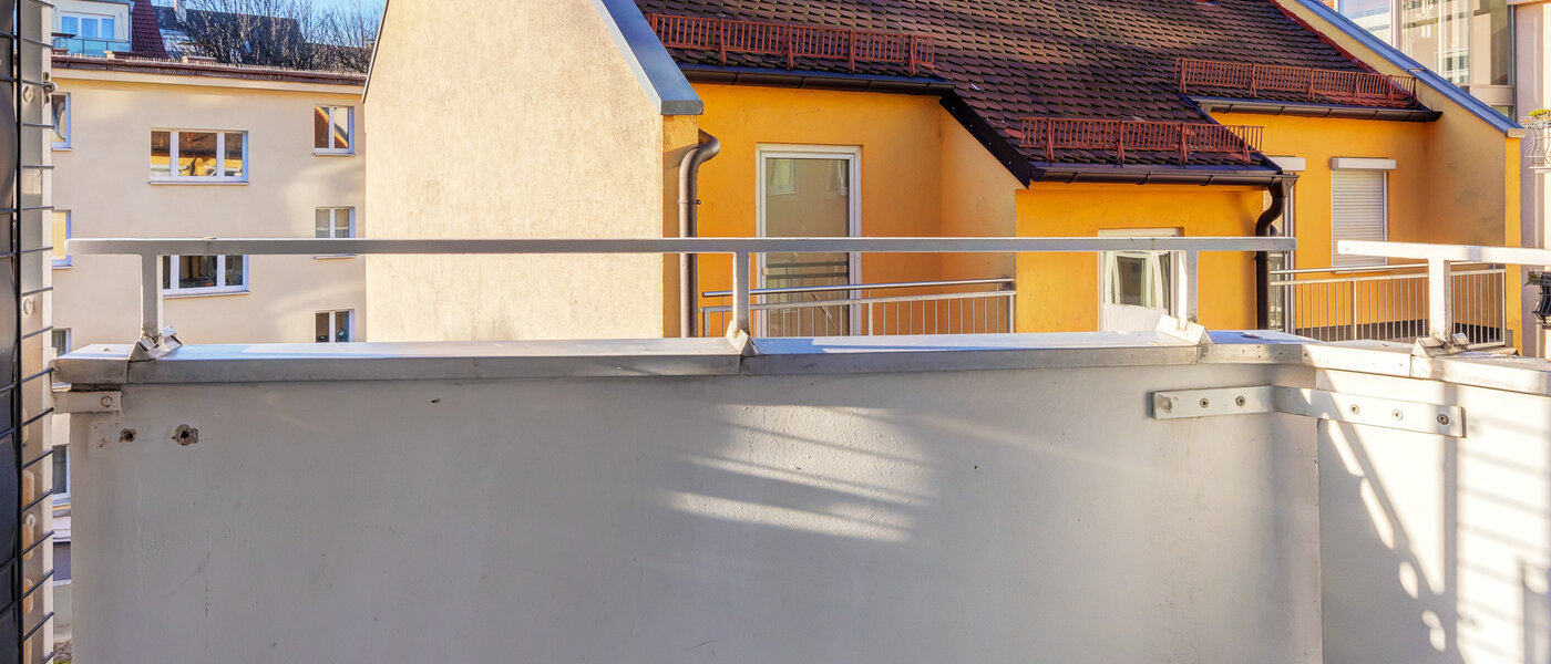 Apartment München Maxvorstadt - Universitätsviertel 01 Balkon 14283