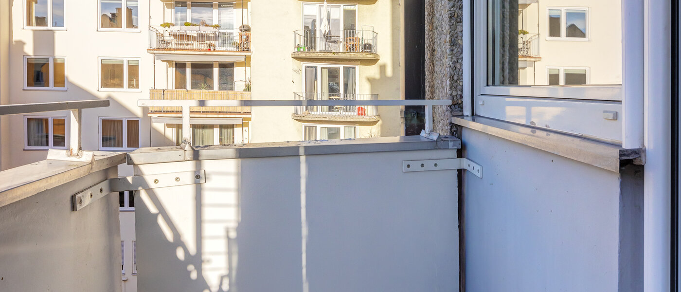 Apartment München Maxvorstadt - Universitätsviertel 02 Balkon 14283