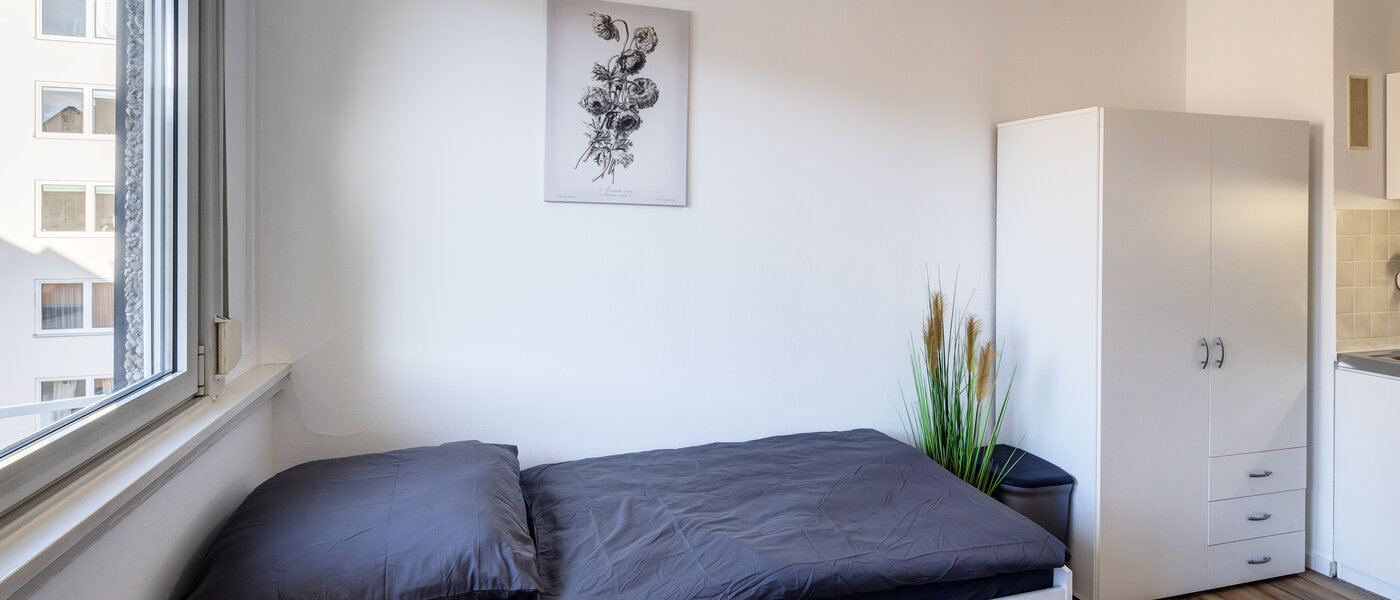 Apartment München Maxvorstadt - Universitätsviertel 02 Schlafbereich 14283