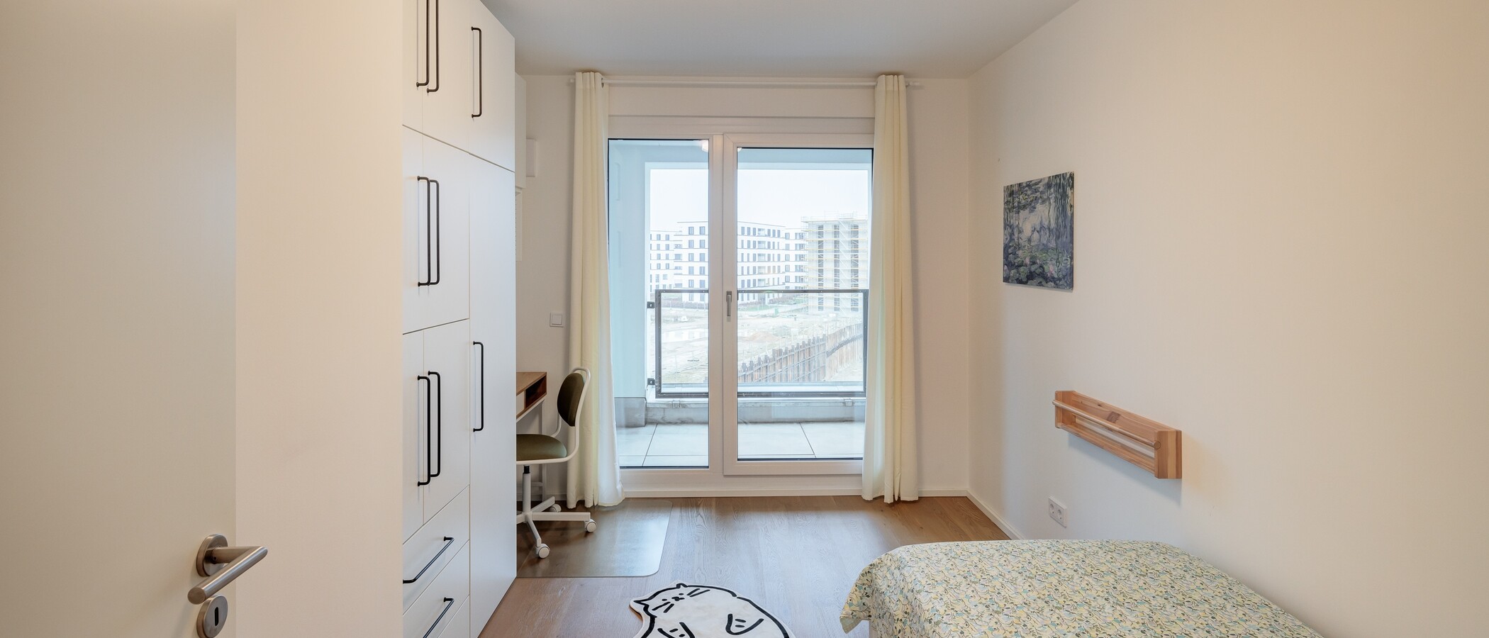 Wohnung München Neuperlach 02 2. Schlafzimmer	 14284