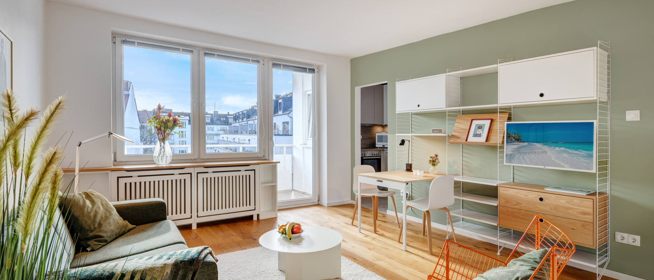 Wohnung München Au-Haidhausen 05 Wohnbereich 14286