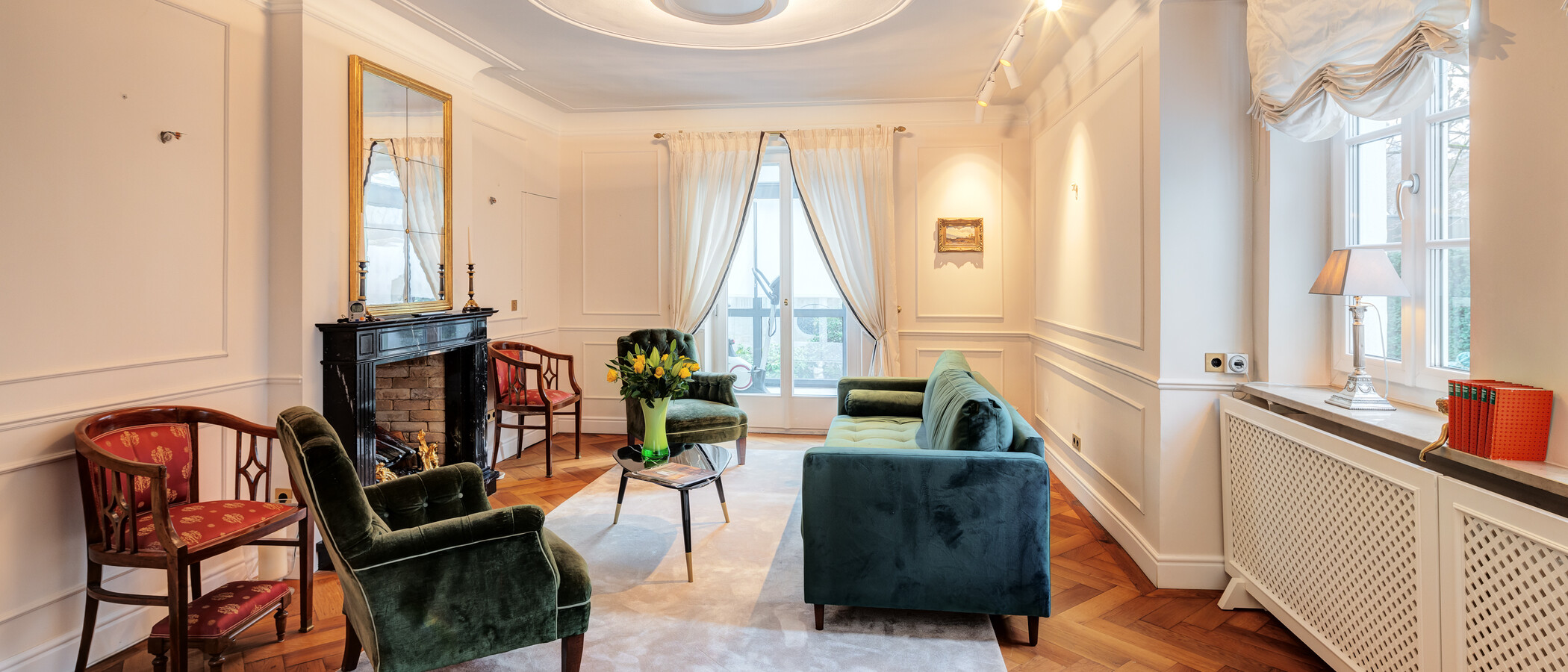 Wohnung München Nymphenburg 01 Wohnzimmer 14294