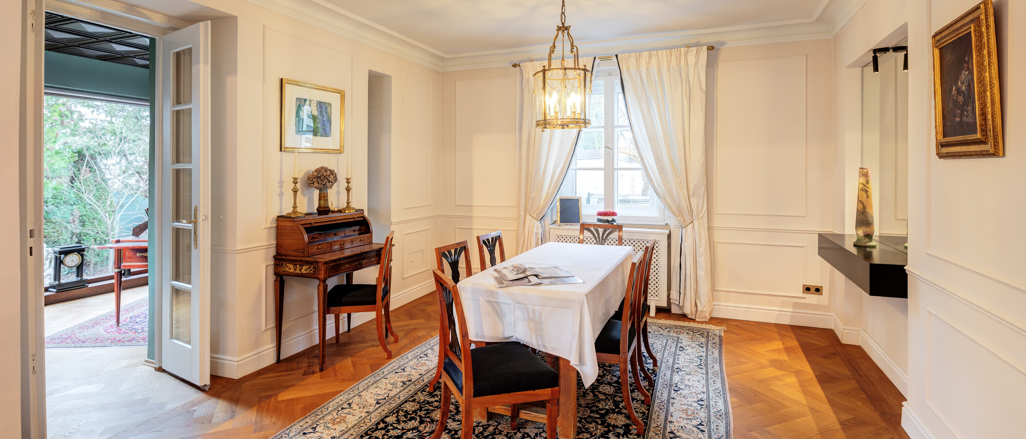 Wohnung München Nymphenburg 02 Esszimmer 14294