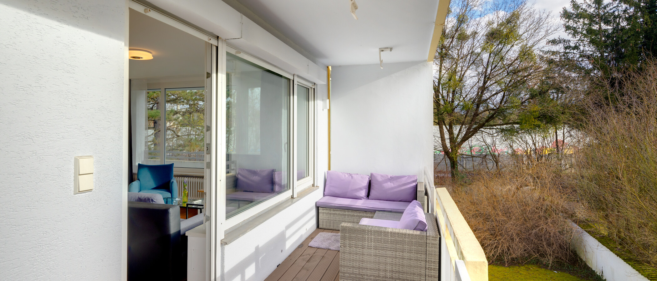 Wohnung München Obermenzing 01 1. Balkon 14295