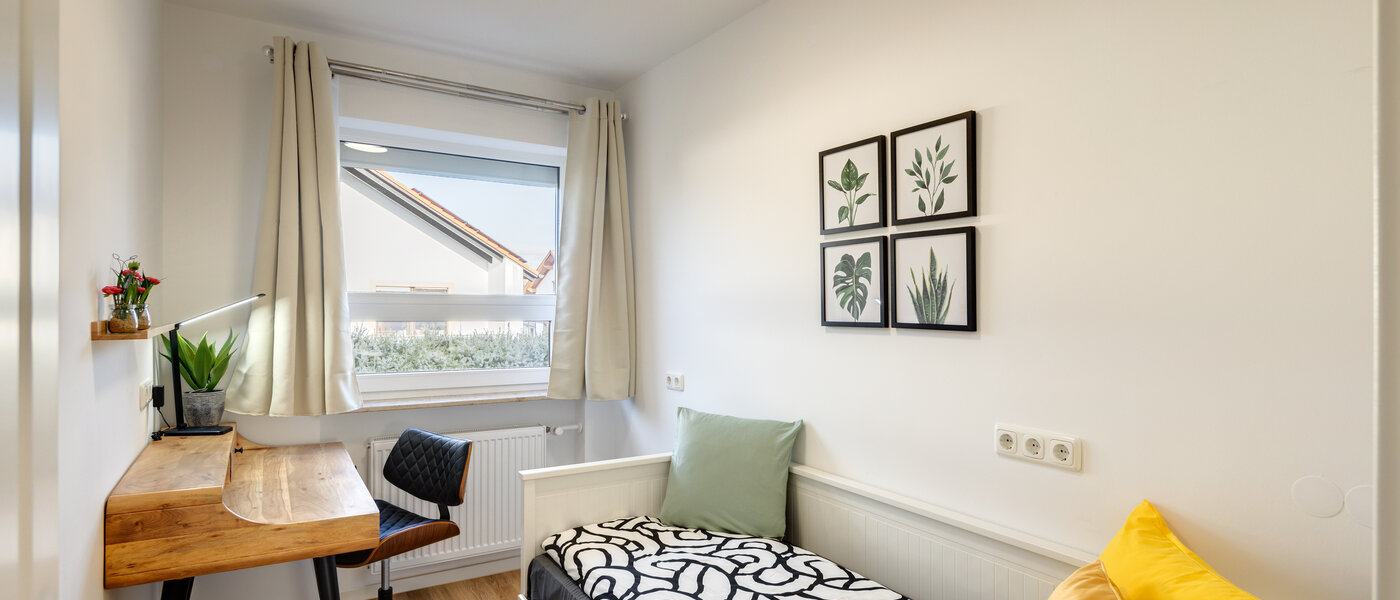 Wohnung Garching 01 2. Schlafzimmer	 14297