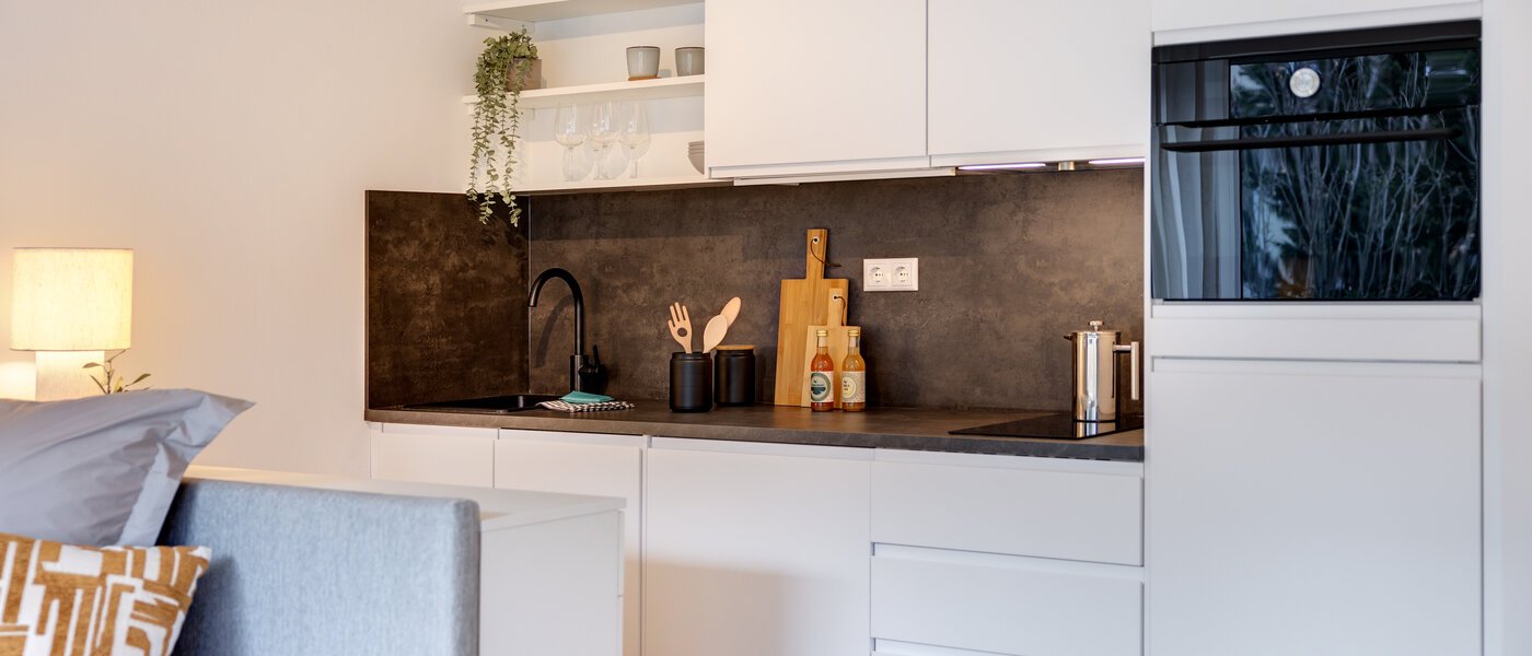 Apartment München Schwabing-Nord (zw. Leopoldstraße & Englischen Garten) 01 Küche 14305