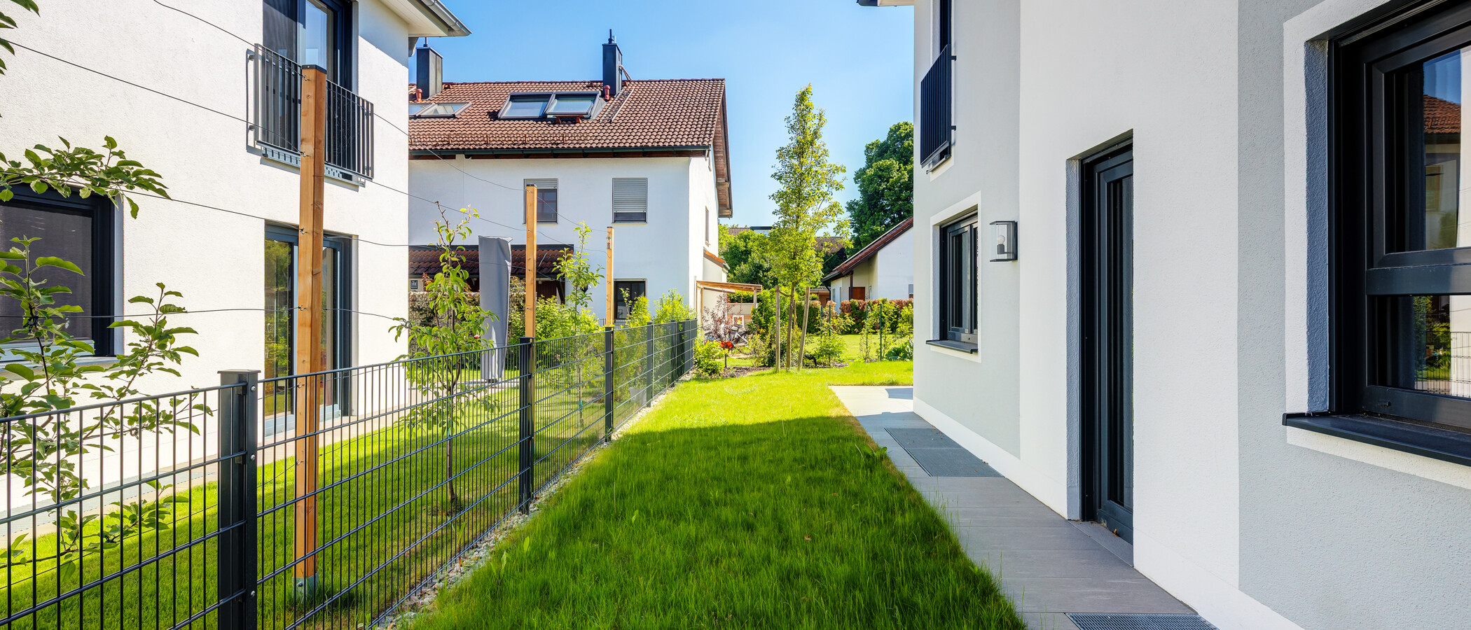 Doppelhaushälfte München Allach 05 Garten 14306