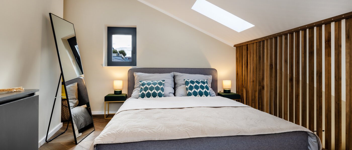 Maisonettewohnung München Glockenbachviertel 02 Schlafbereich 14318