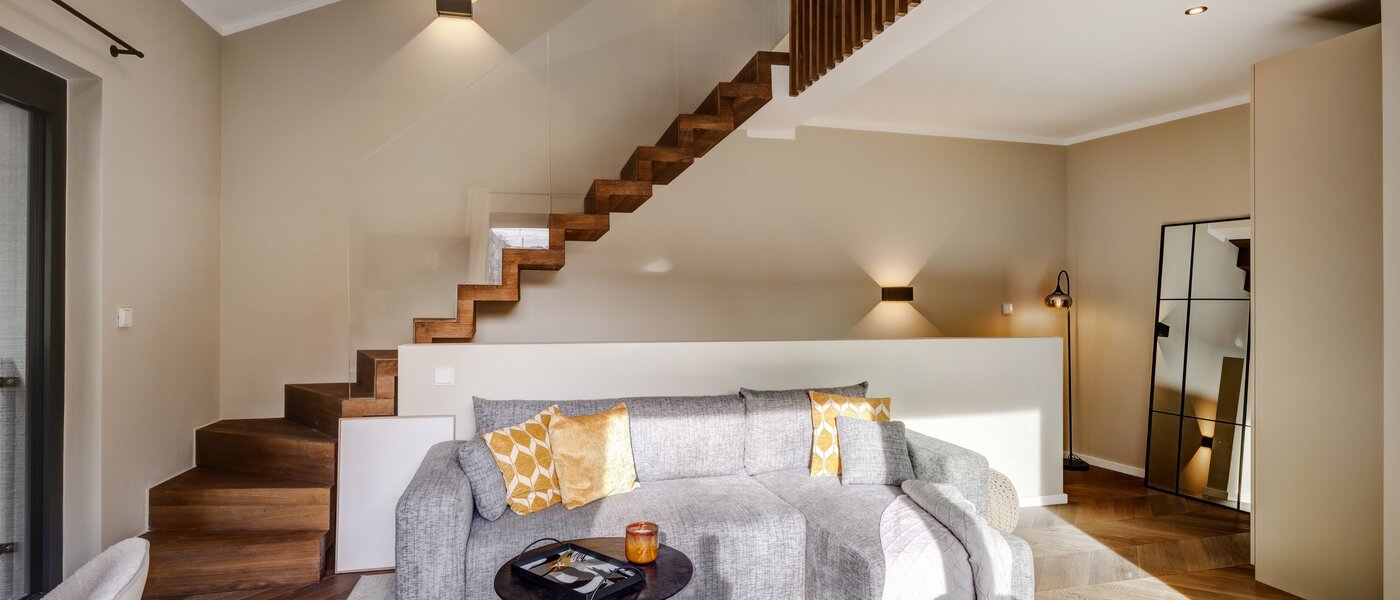 Maisonettewohnung München Glockenbachviertel 02 2. Wohnbereich 14318