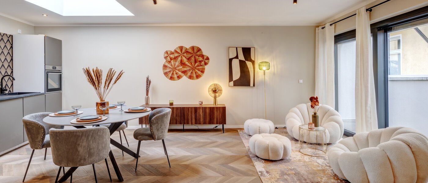 Maisonettewohnung München Glockenbachviertel 01 Wohnbereich 14318