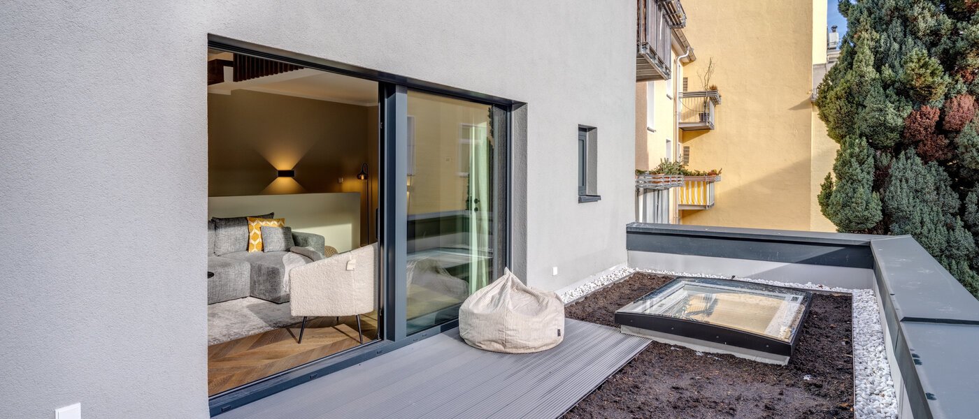 Maisonettewohnung München Glockenbachviertel 02 Dachterrasse 14318