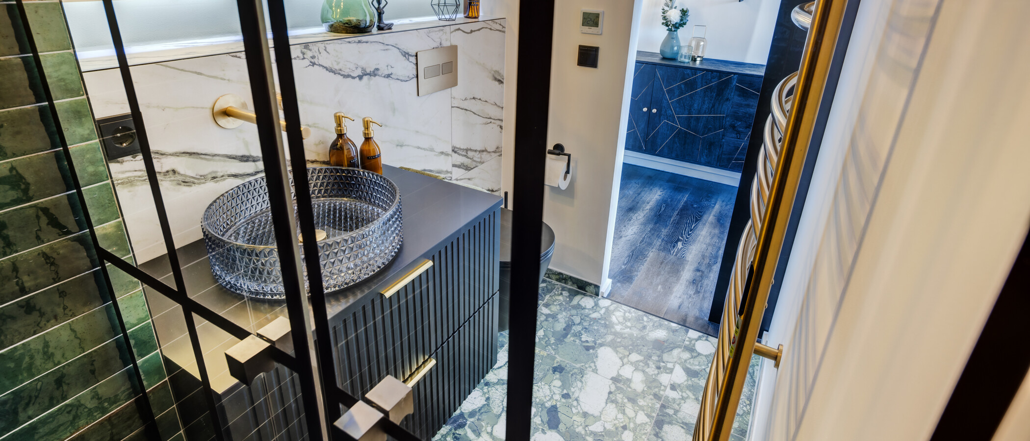 Maisonettewohnung München Glockenbachviertel 04 Badezimmer 14319