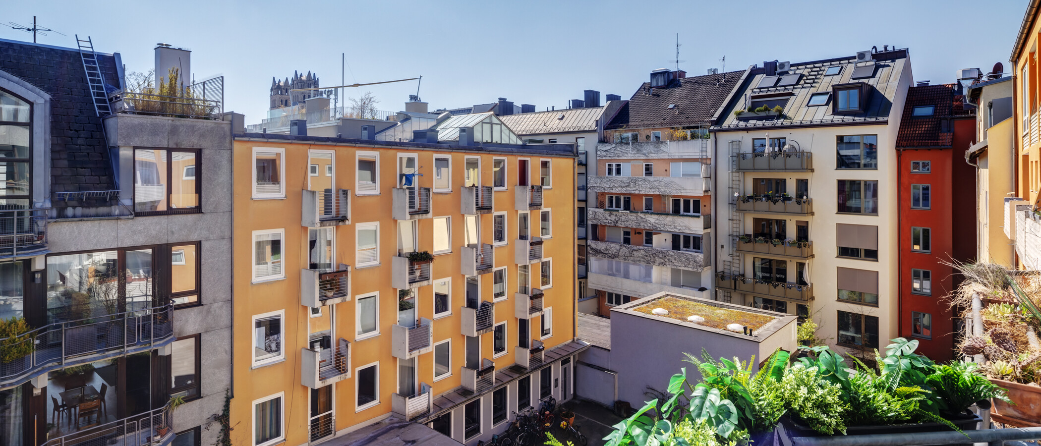 Maisonettewohnung München Glockenbachviertel 01 Aussicht 14319
