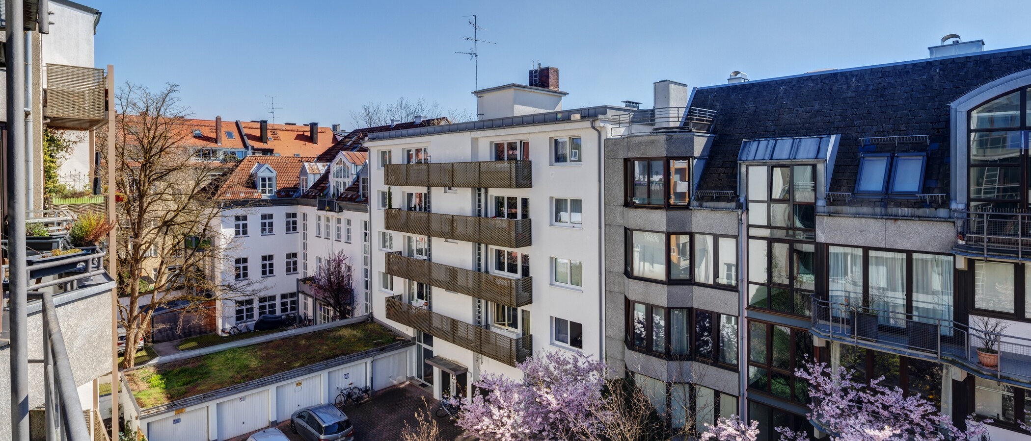 Maisonettewohnung München Glockenbachviertel 02 Aussicht 14319